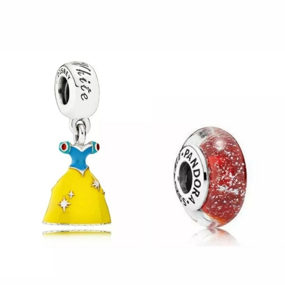 Pandora Jewelry - Pandora Snow White dress and Murano set.